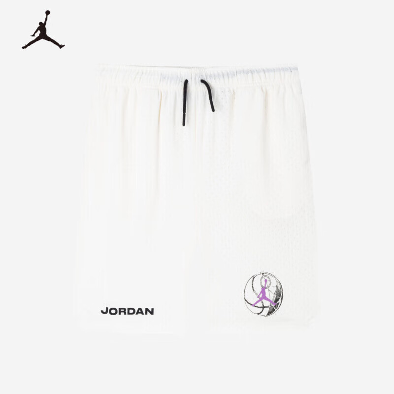 Jordan NIKE 耐克AJ男童夏季网眼透气儿童篮球短裤 134.5元（需用券）