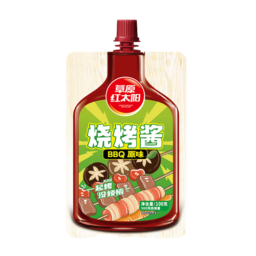 草原红太阳 烧烤酱 原味 100g（任选10件） 1.88元（需用券）