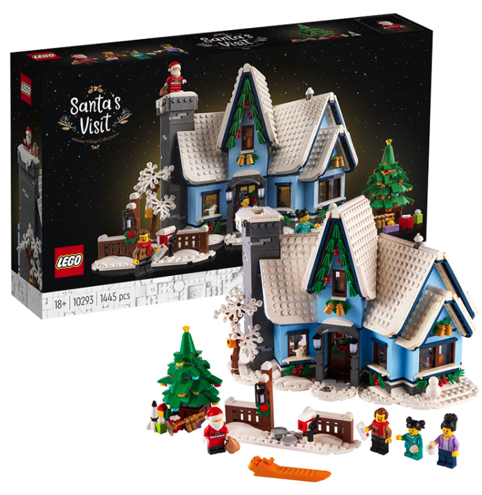 百亿补贴：LEGO 乐高 冬日村庄系列 10293 圣诞老人驾到 609元（多人团）