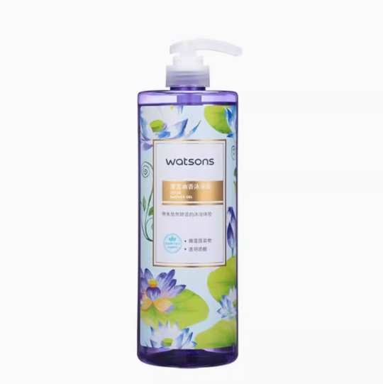 88VIP！Watsons 屈臣氏 睡莲幽香沐浴露 1L ￥15.96