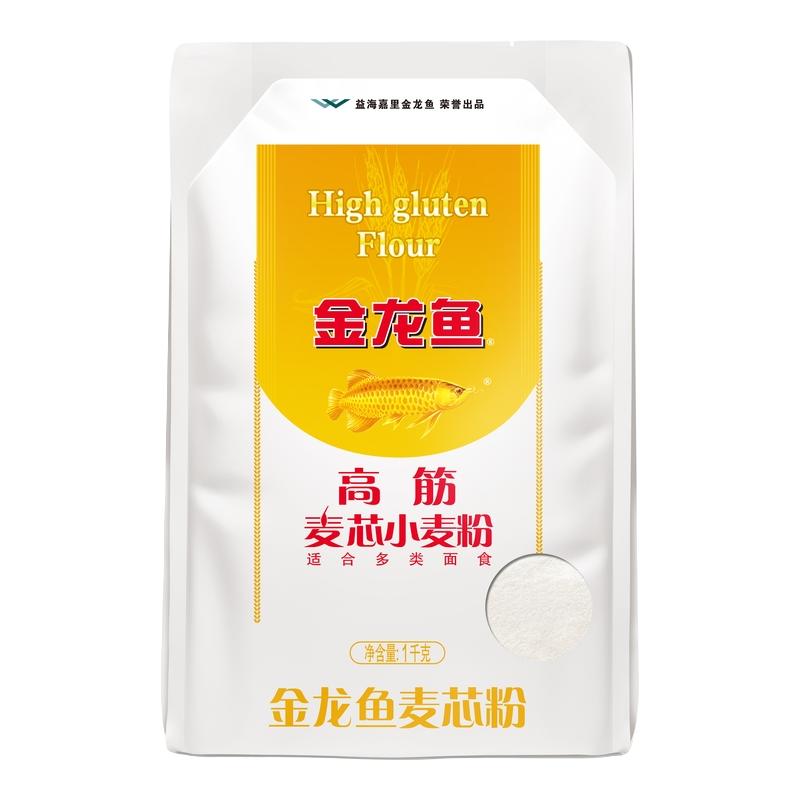 金龙鱼 高筋麦芯小麦粉 1kg 袋装