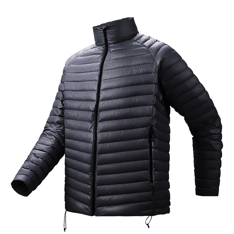 20点：京东京造超细排骨架 鹅绒服 户外轻薄羽绒服男女外套冬立领 299元包