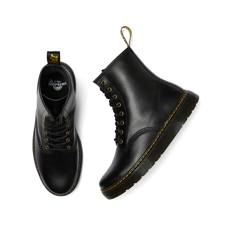 今日必买：Dr.Martens 马丁（DR.MARTENS）Zavala西部靴男女秋季舒适轻量黑色女工