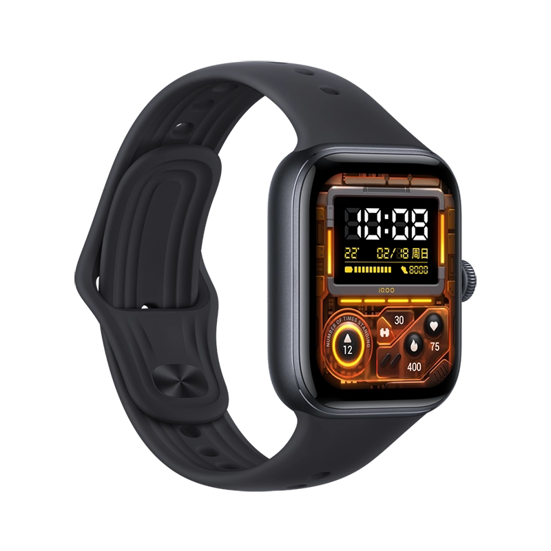 移动端：iQOO WATCH GT 智能手表 蓝牙版 追风黑 296.65元（淘金币可抵21.01元起）