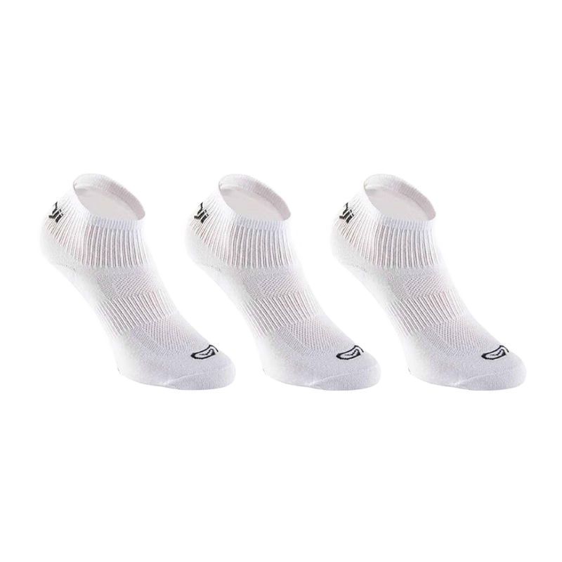 PLUS会员：迪卡侬 运动成人跑步袜 3双装中帮 KIPRUN EKIDEN 白色 14.75元