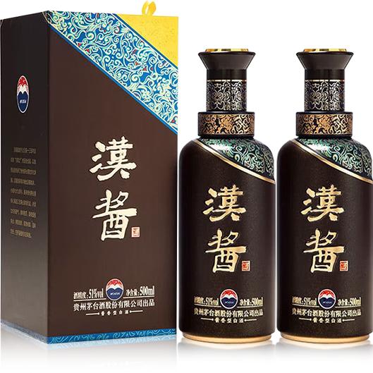 MOUTAI 茅台 汉酱 51%vol 酱香型白酒 500ml 481元（需买2件，共962元）