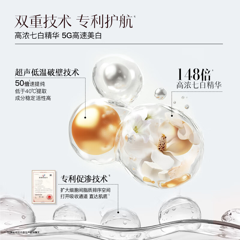 佰草集 新七白肌能焕白修护霜美白提亮修护面霜保湿改善暗沉 49元（需用券