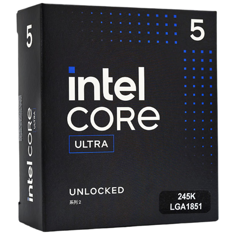 英特尔（Intel）酷睿 Ultra 5 245K 台式机处理器 14核14线程 睿频至高可达5.2Ghz 