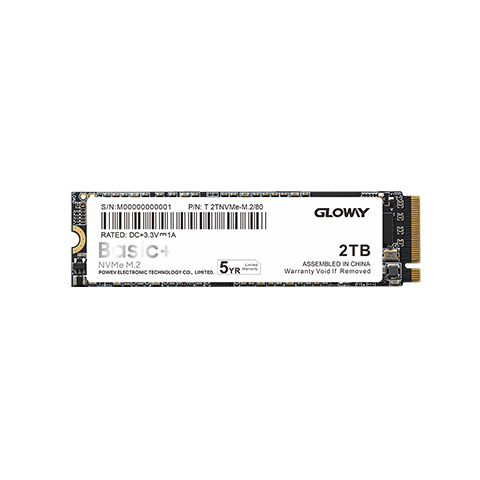 光威(Gloway)2TB SSD固态硬盘 M.2接口(NVMe协议) PCIe 3.0x4 Basic+系列 605.61元