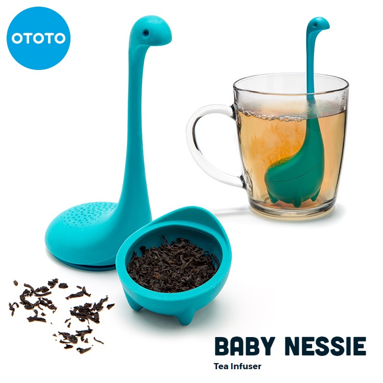 日本 OTOTO 创意工作室 尼斯湖 baby小水怪泡茶器 1620日元（约100元）