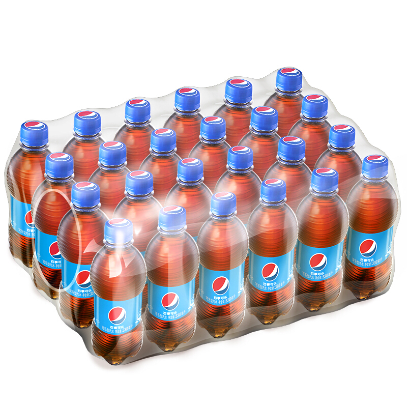 pepsi 百事 可乐 Pepsi 汽水 碳酸饮料整箱 300ml*24瓶 百事出品 31.16元
