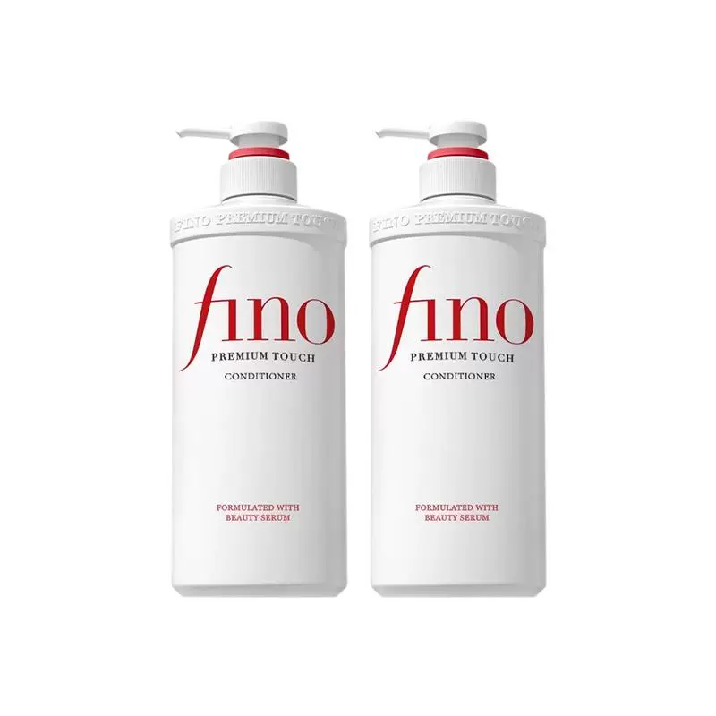 芬浓 Fino 透润美容液护发素550ml*2柔顺染烫受损护理 ￥49.9