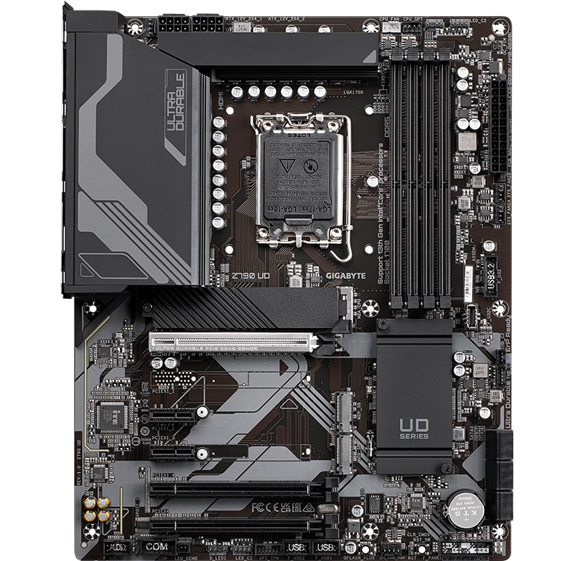 技嘉（GIGABYTE）Z790 UD DDR5主板支持13代酷睿CPU 13900/13700/13600KF Intel LGA 1700 1431.2