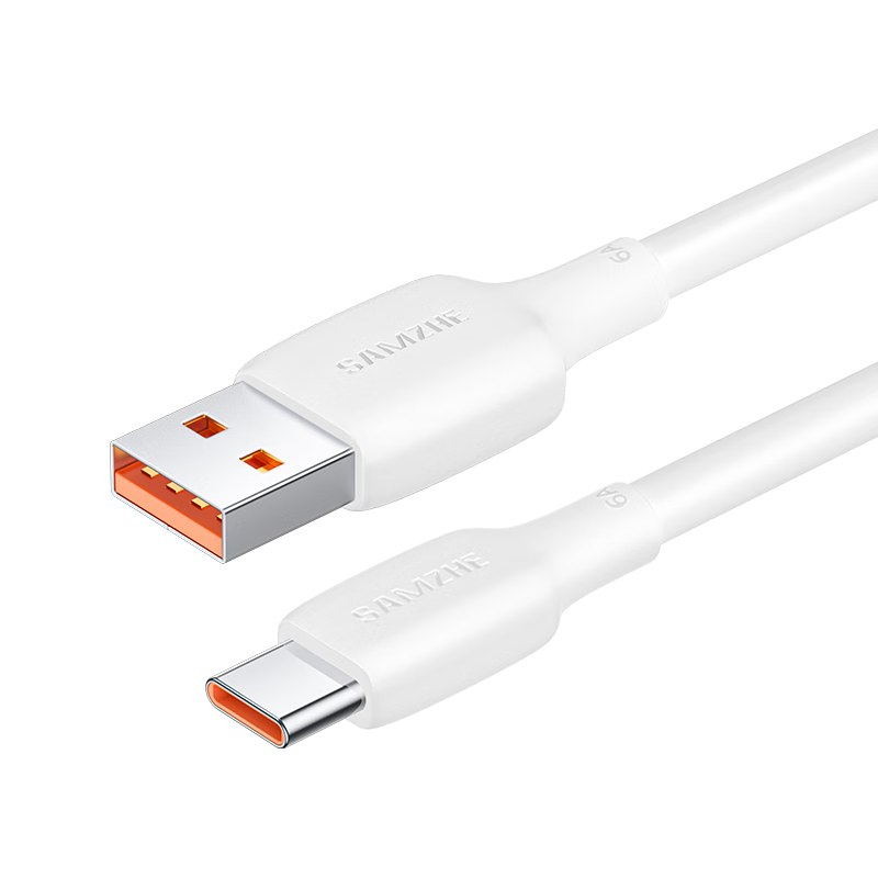 山泽 100W超级快充 Type-C数据线 Type-C USB-A 100W PVC 6A 9.9元