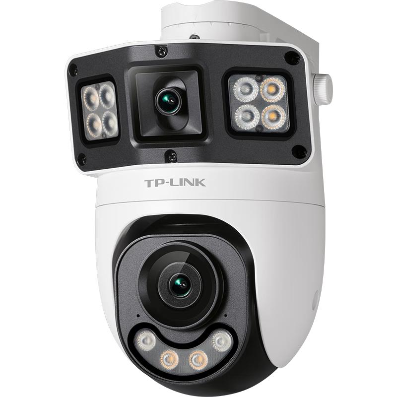 TP-LINK 双摄1000万 全彩超清摄像头 家用监控器 360度全景 284元（需用券）