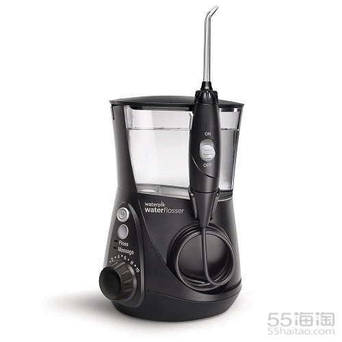 【中亚Prime会员】Waterpik 洁碧 WP-662 冲牙器水牙线 黑色款 需用变压器