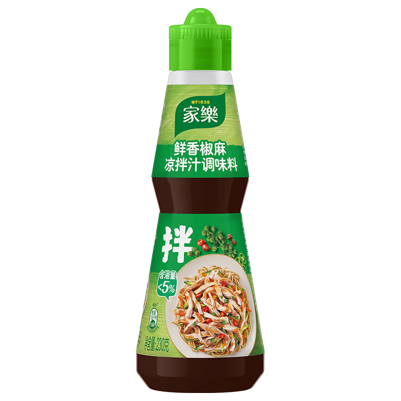 Knorr 家乐 鲜香椒麻凉拌汁 230g 微辣 ￥3.6