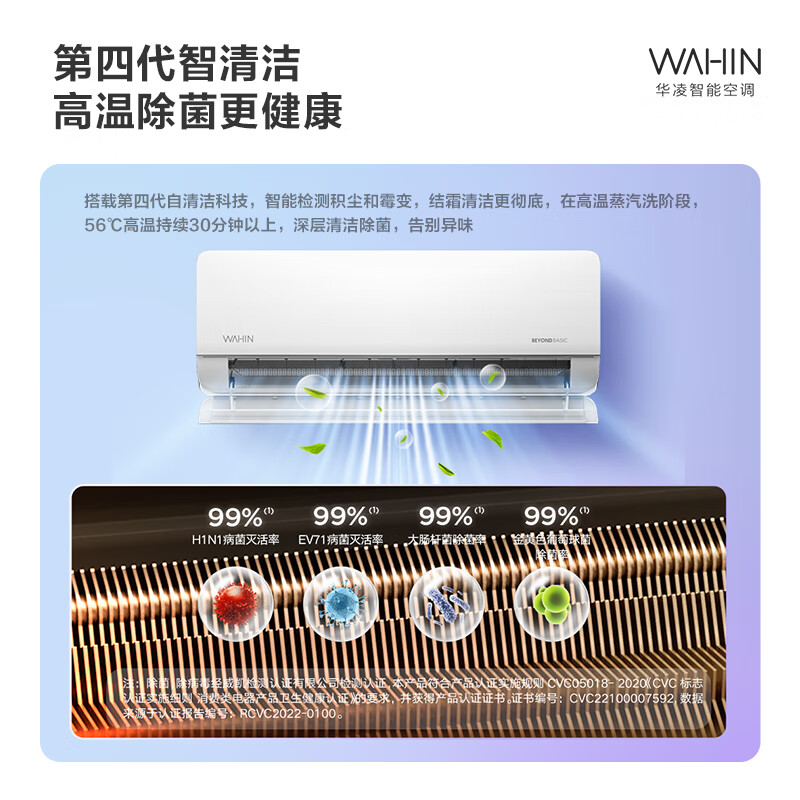 华凌 KFR-50GW/N8HL1 壁挂式空调 2匹 2019.92元