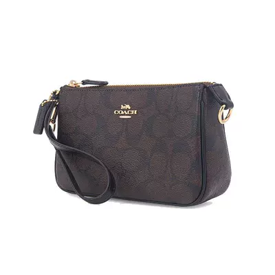 88VIP：COACH 蔻驰 NOLITA 女士手提包 腋下包 老花单肩包 麻将包 730.4元+淘金币25