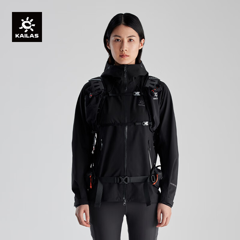 KAILAS 凯乐石 博格达冲锋衣FILTERTEC 3L防水轻量防风耐磨硬壳登山服女 KG2441236 