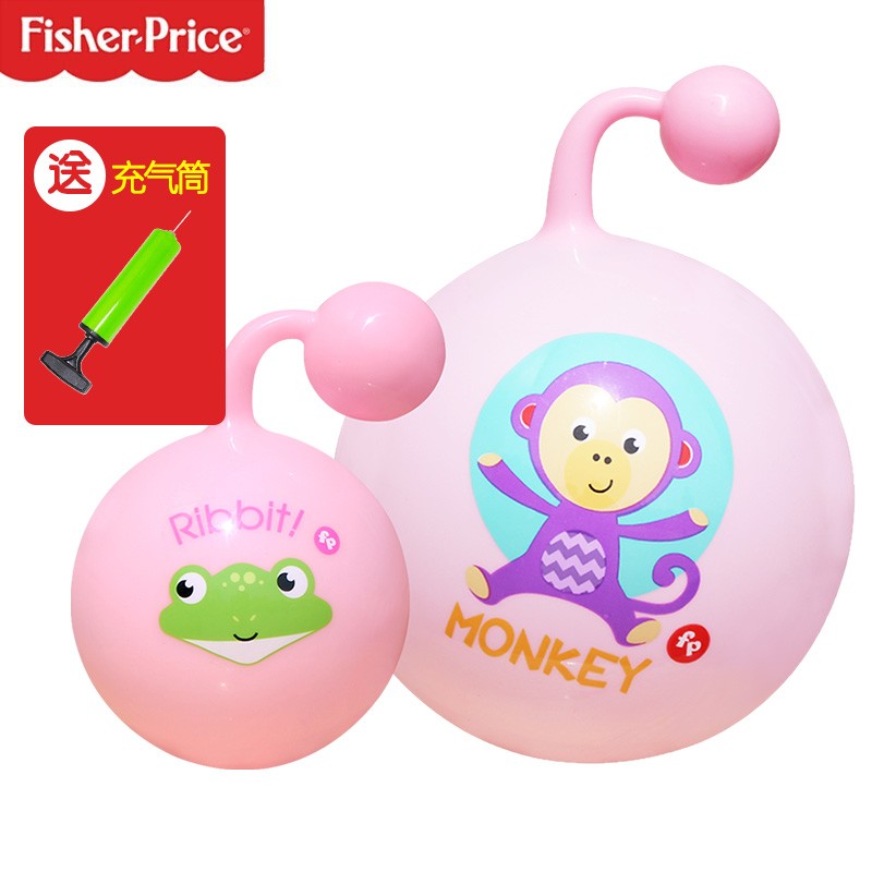 Fisher-Price 婴儿玩具甩甩球 2个装(送充气筒) 20.97元（需用券）