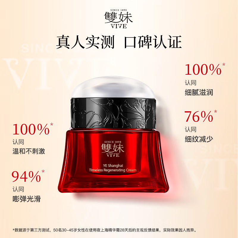 双妹夜上海凝时精华霜50g 639元 - 线报酷
