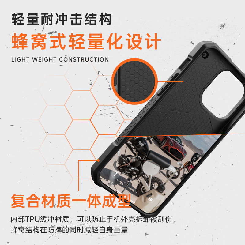 UAG 适用iPhone15ProMax手机壳防摔保护壳苹果磁吸MagSafe壳轻薄 104.67元