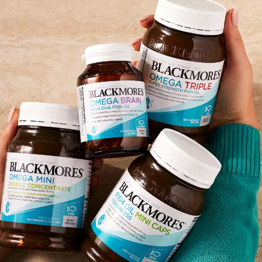 Chemist Warehouse：Blackmores 澳佳宝健康狂欢！ 入鱼油、硫酸氨基葡萄糖 低至5折