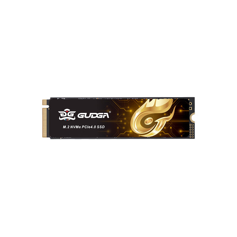 GUDGA 固德佳 GXF PRO系列 NVMe M.2 固态硬盘 2TB（PCI-E 4.0） 589元（多人团）