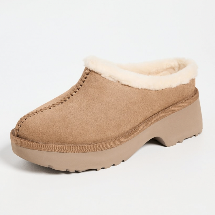 UGG New Heights Cozy 毛绒拖鞋 7.5折 $104.96