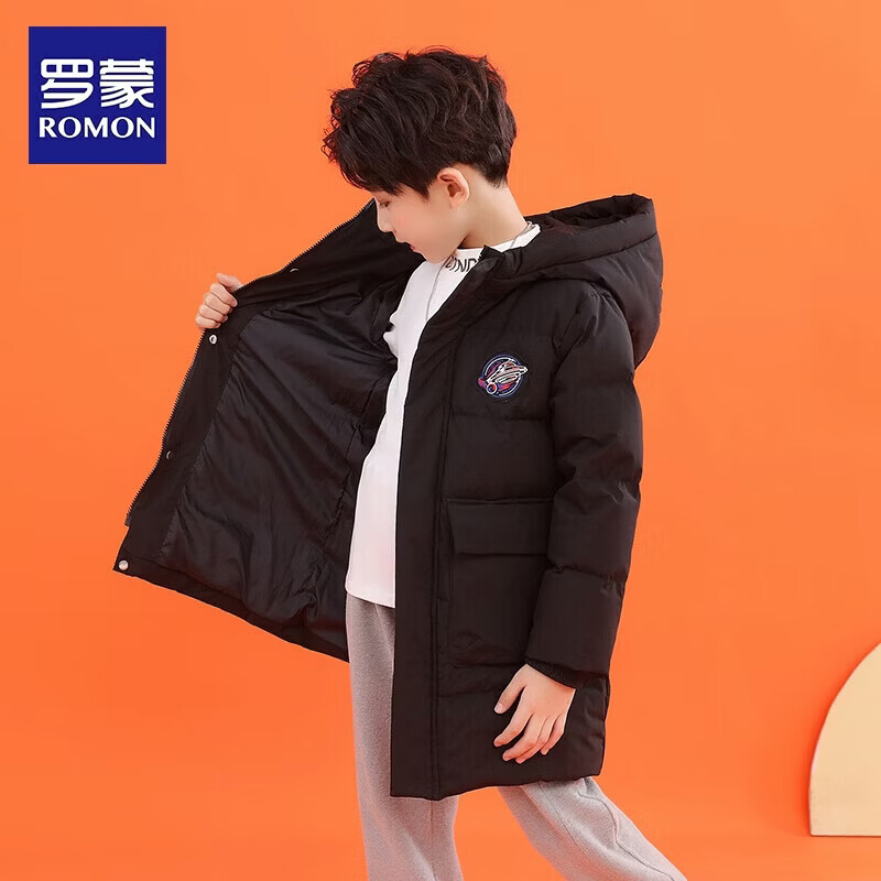 罗蒙 三防暴雪防护 90超高充绒极寒羽绒服 149.91元（需用券）