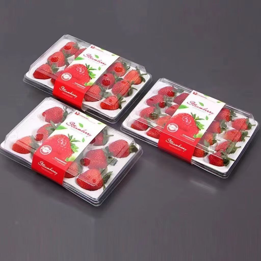 钱小二 新鲜 红颜草莓一盒15粒x4盒单盒约300g 52元（需用券）
