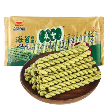 88VIP：ZHONGWANG FOOD 众望食品 众望海苔咸味小麻花 312g 11.3元