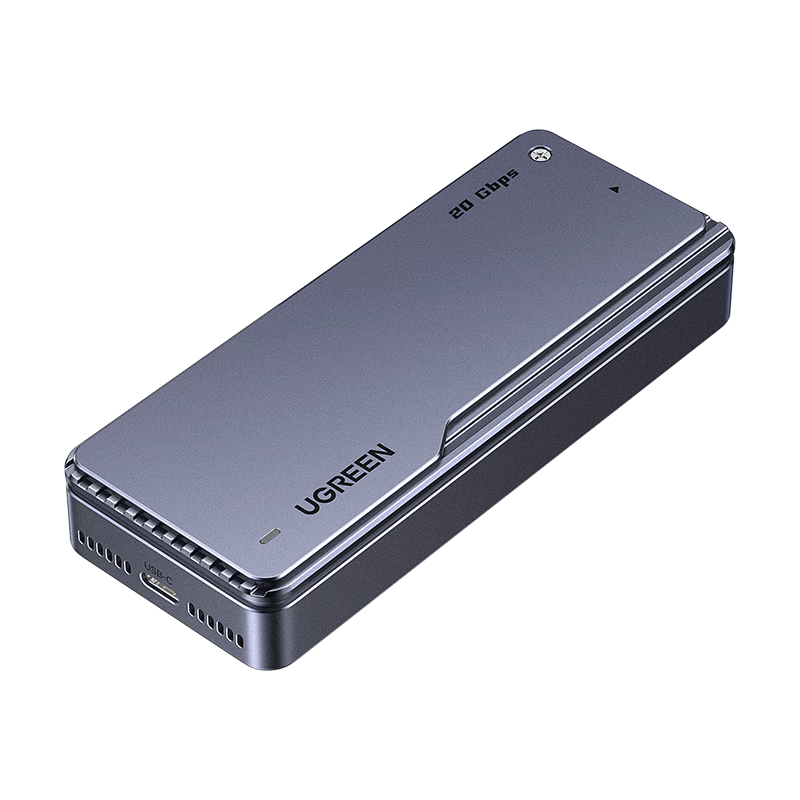 绿联（UGREEN） M.2 NVMe固态硬盘盒20Gbps 兼容雷电3/4 227.61元
