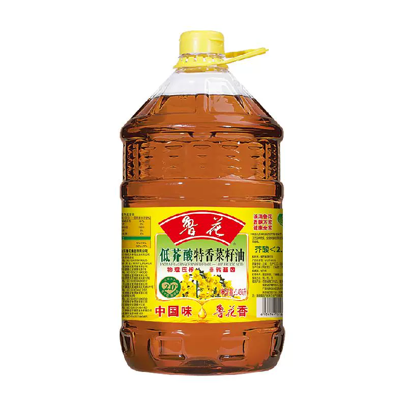 luhua 鲁花 低芥酸特香菜籽油5.436L食用油 物理压榨 ￥91.96
