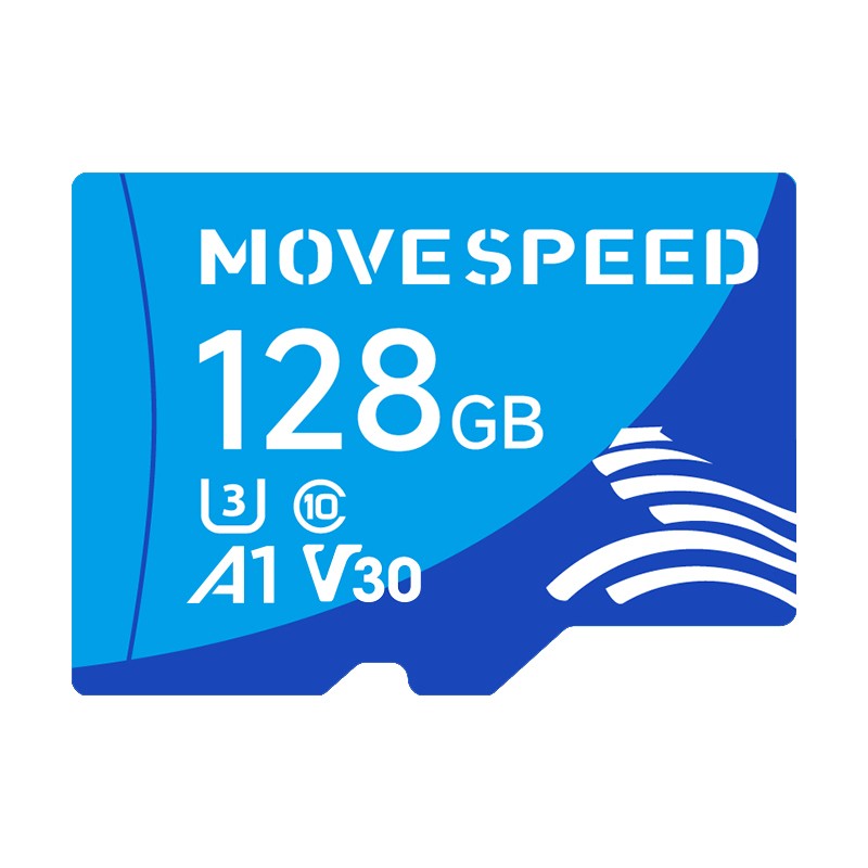 MOVE SPEED 移速 128GB内存卡TF（MicroSD）存储卡 U3 V30 4K 高速款 39.76元（需用券）