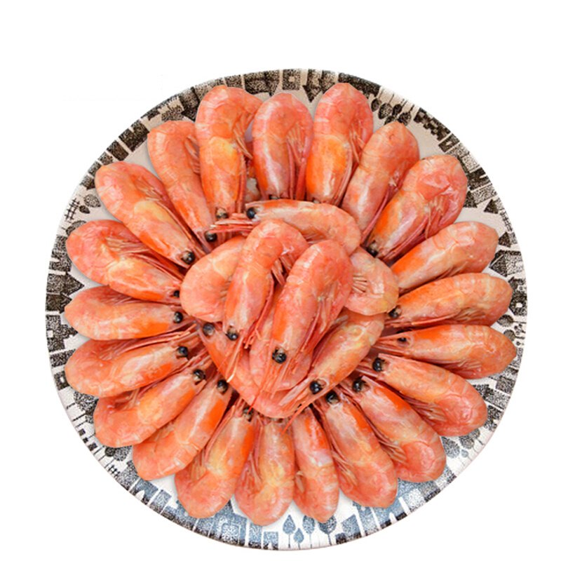 Seamix 禧美海产 鲜京采 北极甜虾1.5kg/盒 90/120规格 MSC认证 88.1元