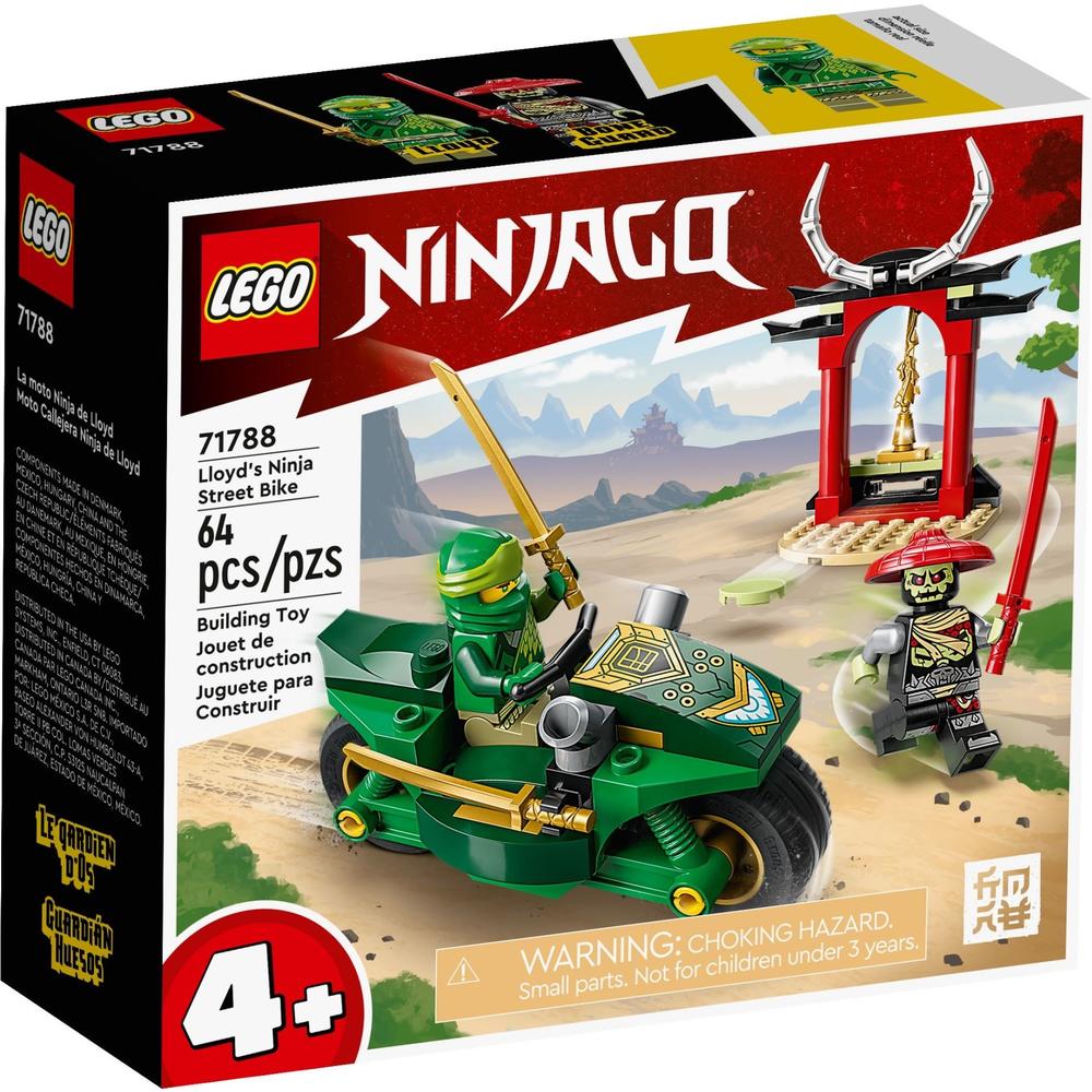 LEGO 乐高 Ninjago幻影忍者系列 71788 劳埃德的威猛街头摩托 64.65元