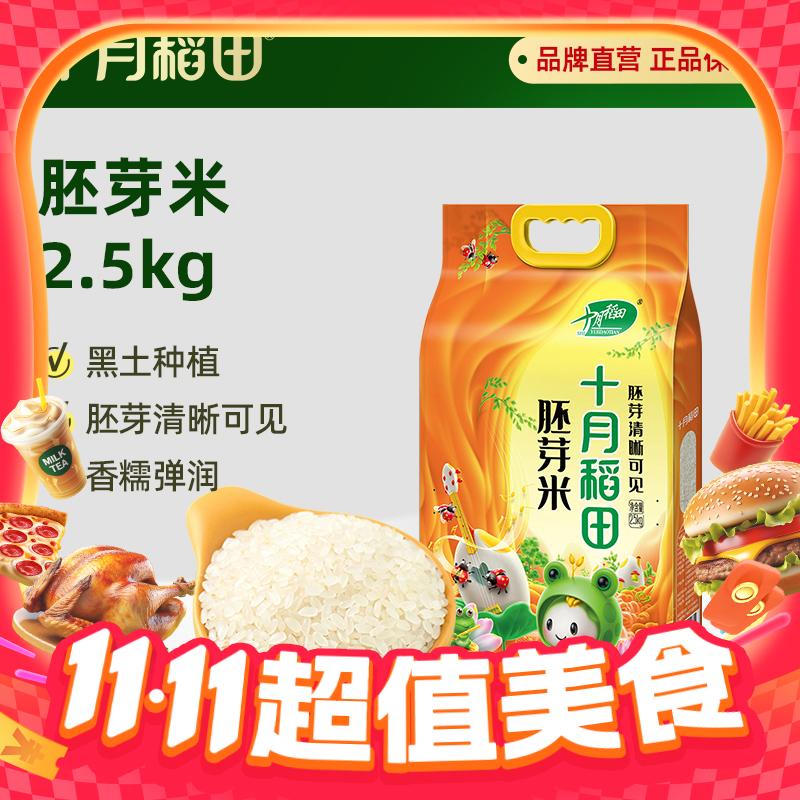 十月稻田 SHI YUE DAO TIAN 胚芽米 2.5kg 9.8元（需用券）