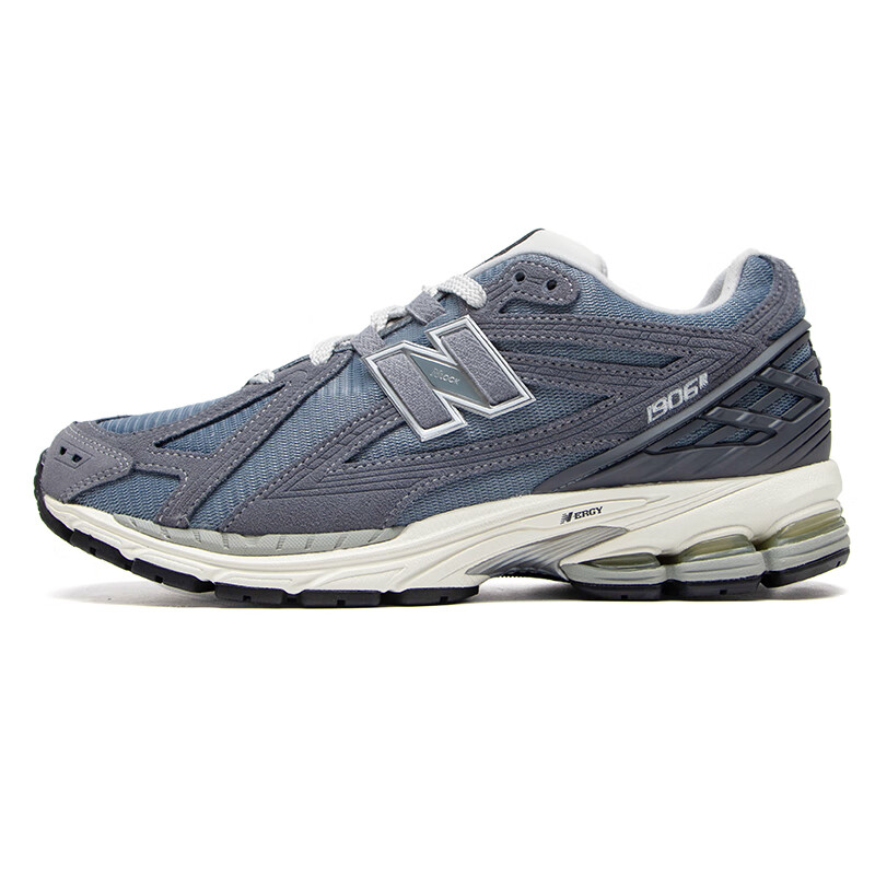 new balance 复古拼接情侣运动鞋NB1906R系列轻便潮流厚底休闲鞋 M1906RV-D深灰蓝 5