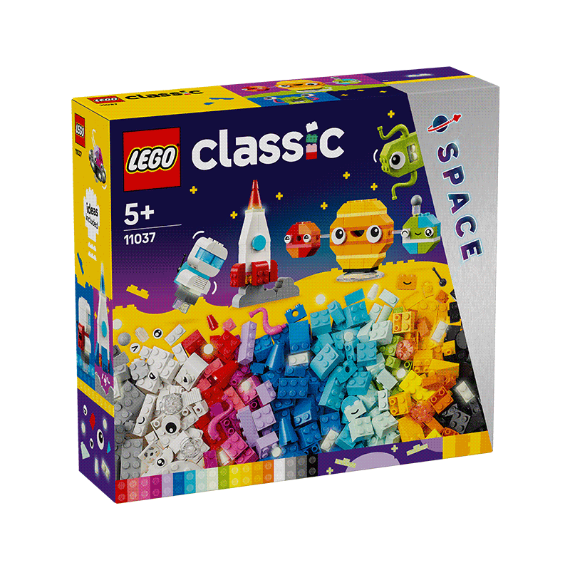 LEGO 乐高 积木拼装11037 创意太空星球5岁+男孩女孩儿童玩具生日礼物 127.95元