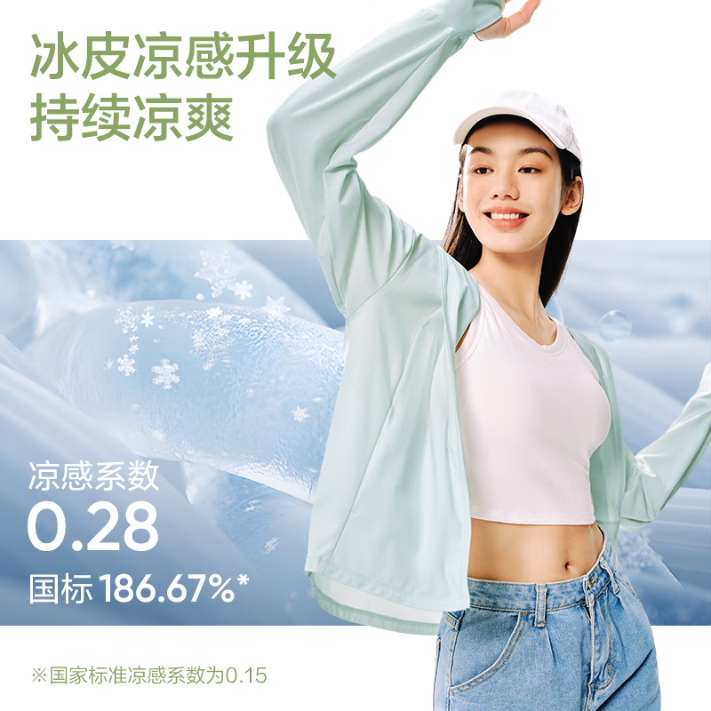 网易严选 UPF50+ 女士防晒衣 M B款:UPF50+通勤凉感款-杏仁拼色 59元（需用券）
