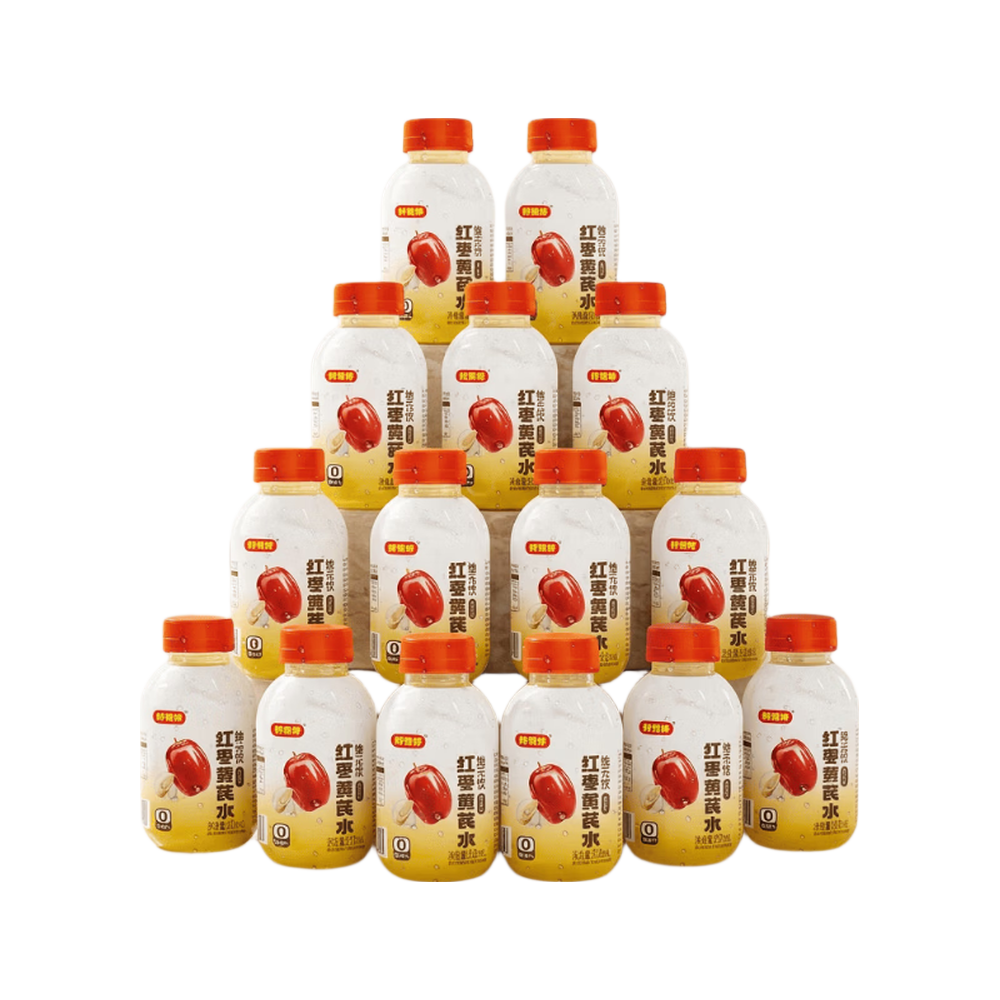临期：好想你 红枣黄芪水 310ml×15瓶 18.9元（需首购）合1.26元/瓶