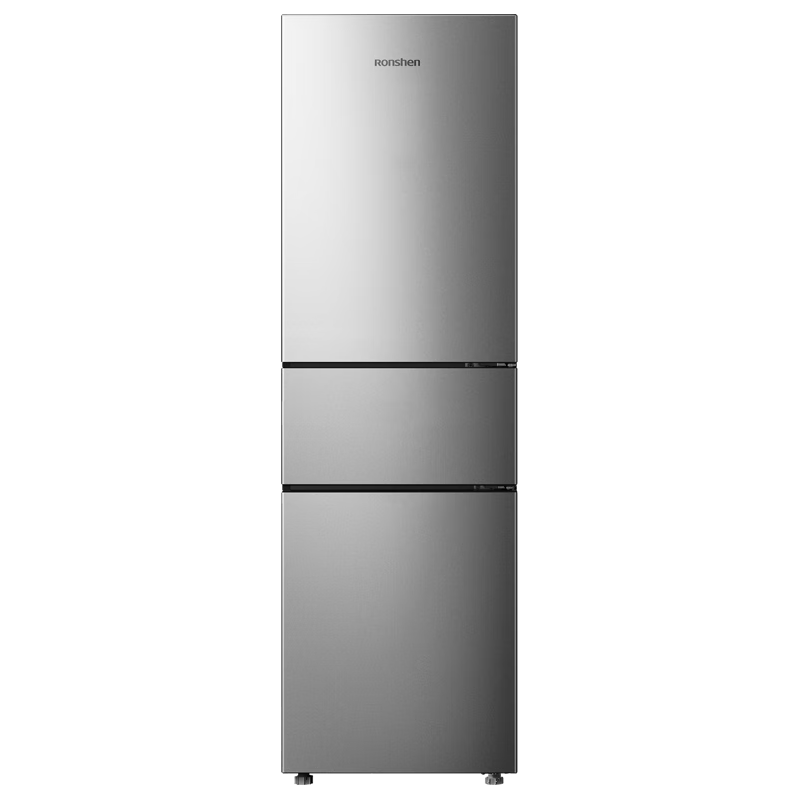 移动端、京东百亿补贴：容声 BCD-215E10RNLAD 直冷三门冰箱 215L 718.43元