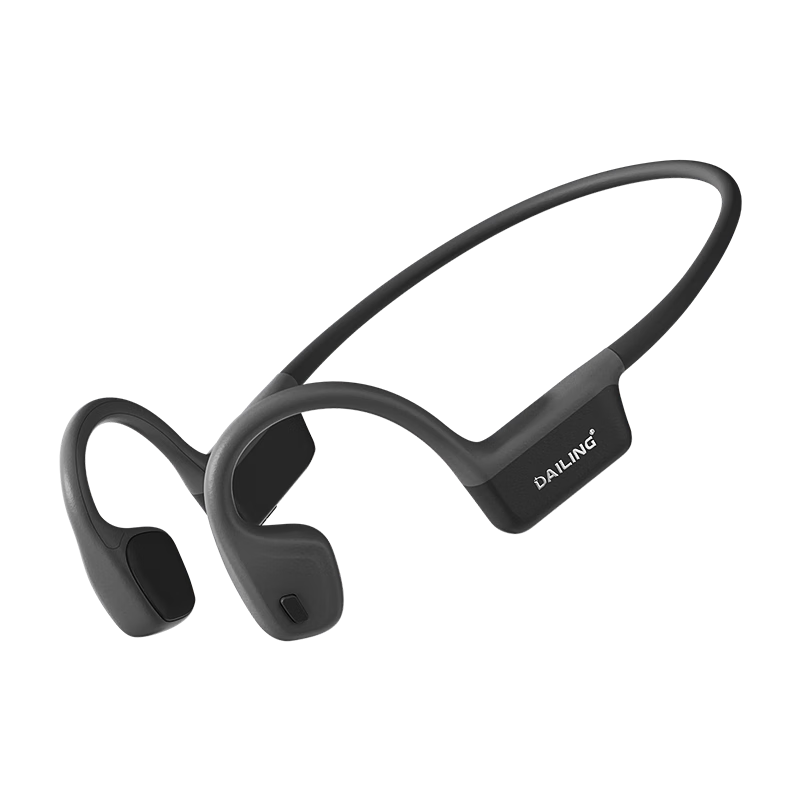 PLUS会员:戴灵S600骨传导无线蓝牙耳机 高雅黑 168.45元