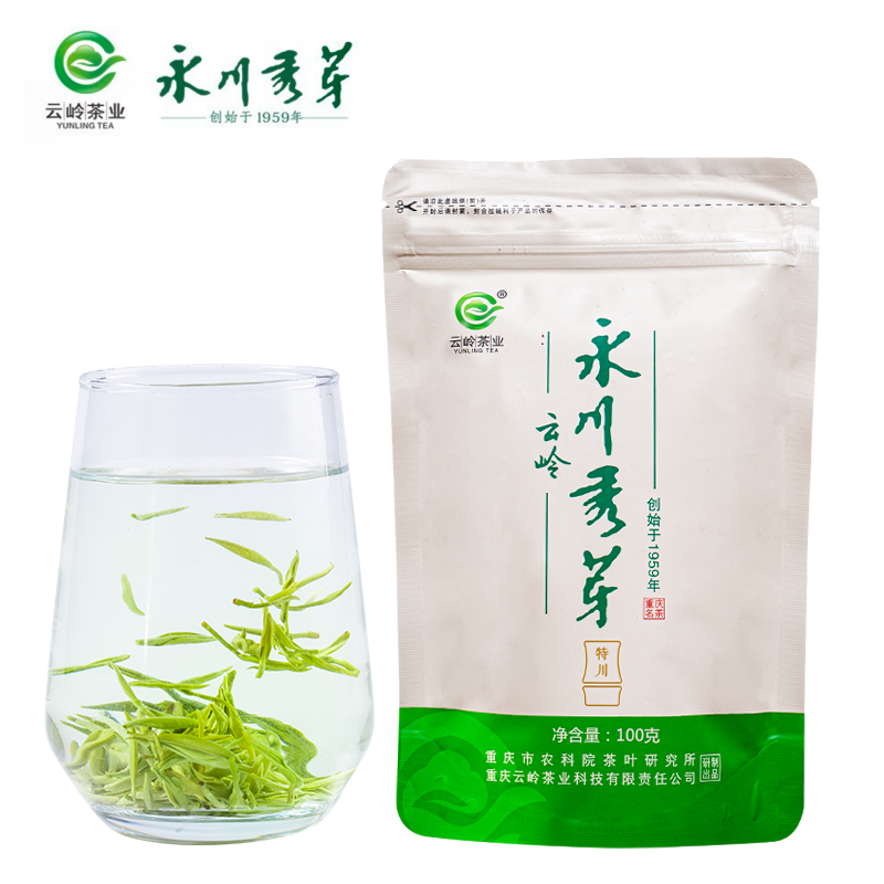 YUNLING TEA 云岭茶业 永川秀芽 2024新茶 特川 100g 73.65元（需用券）