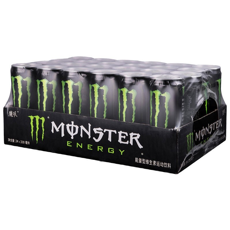 MOZA 魔爪 可口可乐（Coca-Cola）魔爪 Monster 原味 能量风味饮料 功能饮料 330ml*2