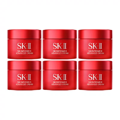 88VIP：SK-II 大红瓶面霜赋能霜15g*6 482.84元+4300个淘金币 包邮（需领券、需凑