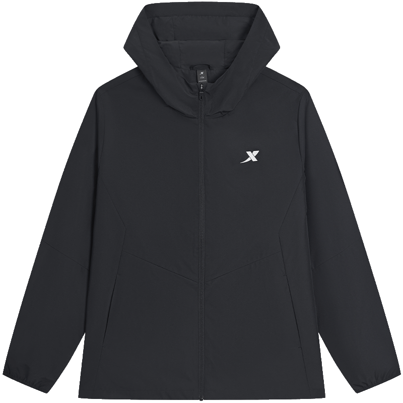 特步 防泼水外套 秋冬新款男夹克 0106常规 尘灰色/正黑色 2XL 89元(需领券)