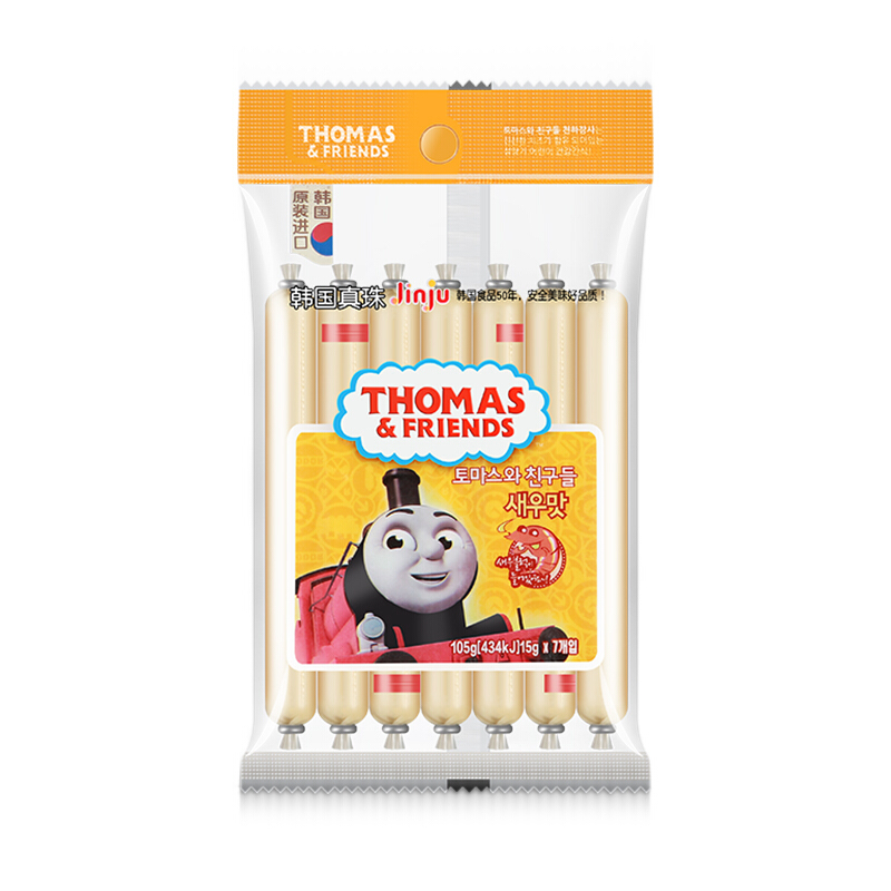 THOMAS & FRIENDS 鳕鱼肠 国行版 虾味 105g 1.49元（需用券）